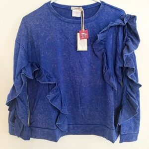 Poof brand womens sweatshirt